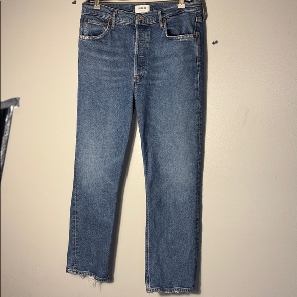 Agolde Classic Blue Jeans - Picture 1 of 7